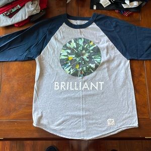 Size Large baseball tee